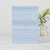 Invitation Ombre couleur bleu marine (Debout devant)