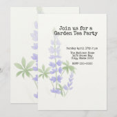 Invitation Ombre de Lupin (Devant / Derrière)