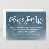 Invitation Ombre S'Il Vous Plaît Joignez-Vous À Nous Mariage (Devant / Derrière)