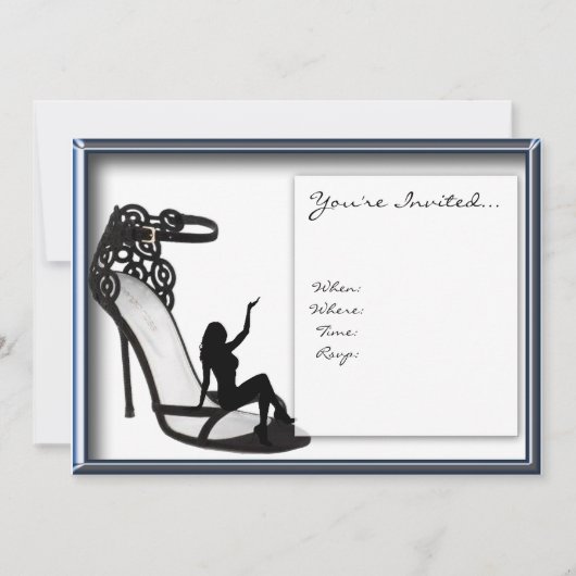 Invitation Ombre Stiletto (Devant)