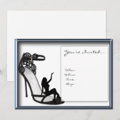 Invitation Ombre Stiletto (Devant / Derrière)