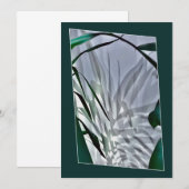 Invitation Ombres grises (Devant / Derrière)