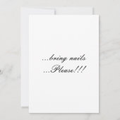 Invitation On a un chauffe-maison... (Dos)