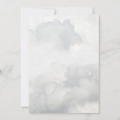 Invitation On cloud 9 Bridal Shower Modern Minimalist  (Dos)