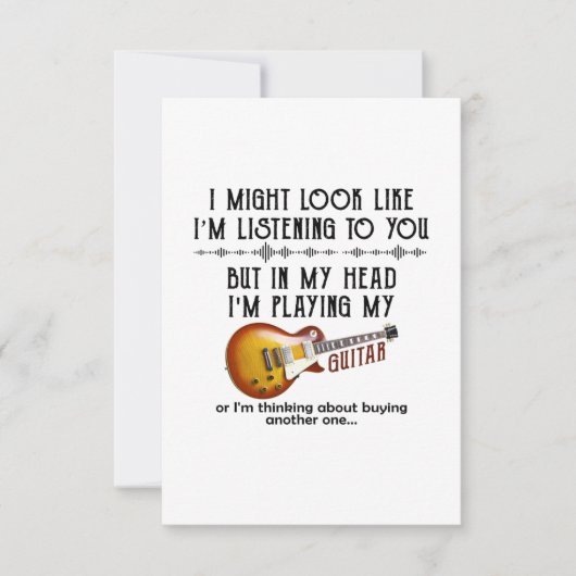 Invitation On dirait que j'écoute (Devant)