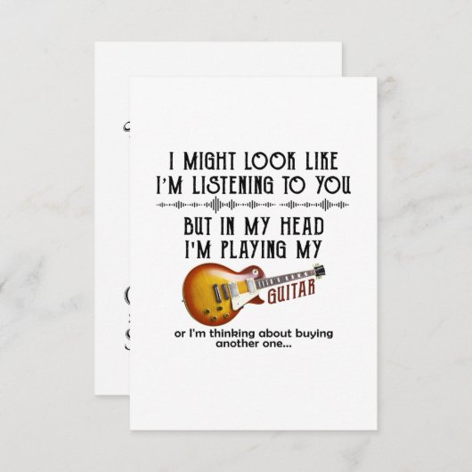 Invitation On dirait que j'écoute (Devant / Derrière)