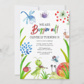 Invitation On fout le camp | Fête d'anniversaire (Devant)