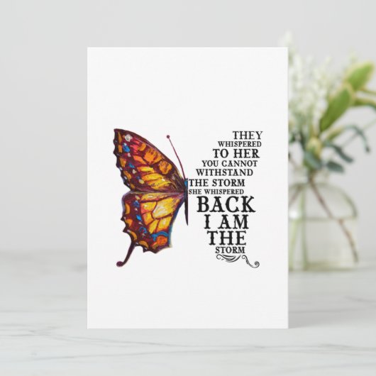 Invitation On lui a chuchoté que vous ne pouvez pas résister (Debout devant)