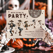 Invitation On meurt pour fêter Halloween Hoedown