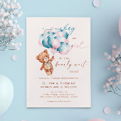 Invitation On peut attendre avant que le sexe révèle l'ours B