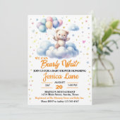 Invitation On Peut Attendre, Baby shower (Debout devant)