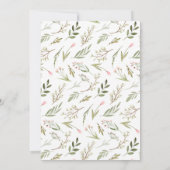 Invitation On Peut Attendre ! Baby shower d'ours en peluche r (Dos)