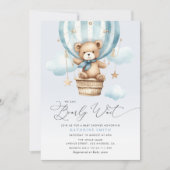 Invitation On Peut Attendre Bearly Script Baby (Devant)