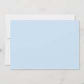 Invitation On Peut Attendre Boho Teddy Bear Baby shower (Dos)