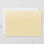 Invitation On Peut Attendre De Mignons Baby showers Bébé Ours (Dos)