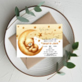 Invitation On Peut Attendre De Mignons Baby showers Bébé Ours