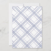 Invitation On peut attendre le Baby shower de l'ours d'hiver (Dos)