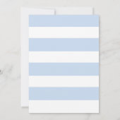 Invitation On peut attendre le baby shower garçon ours en pel (Dos)