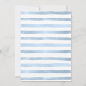 Invitation On peut attendre prématurément le Baby shower de l (Dos)