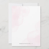 Invitation On peut attendre prématurément l'ours Baby shower  (Dos)