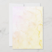 Invitation On Peut Attendre Teddy Bear Baby shower (Dos)