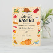 Invitation On se fait défoncer Thanksgiving (Debout devant)