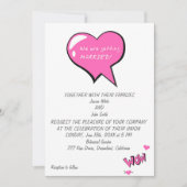 Invitation On se marie ! (Devant)