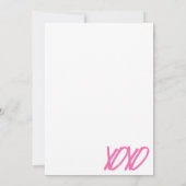 Invitation On se marie ! (Dos)