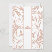 Invitation Once Upon a Sweet 16 Rose Gold Princess Birthday (Dos)