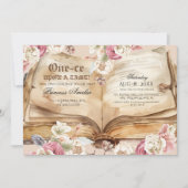 Invitation Once Upon A Time 1st Birthday Party (Devant)