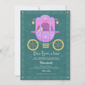 Invitation Once upon a Time Fairytale Birthday Party (Devant)