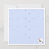 Invitation onduleuse de voilier de bord (Dos)