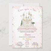 Invitation One-ce Upon A Time Princess 2nd Birthday Party (Devant)
