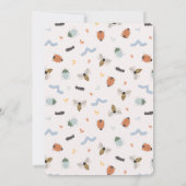 Invitation One Cute Bug Insect Garden First Birthday (Dos)