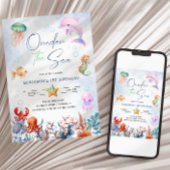 Invitation One-der La Mer 1er Anniversaire Sous La Mer