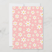 Invitation ONE-derful Pink Daisy 1st Birthday (Dos)