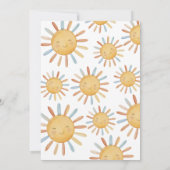 Invitation One Happy Boy Sun 1st Birthday (Dos)