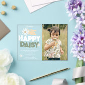 Invitation One Happy Daisy pour un Premier Anniver (Insitu (Mariage))
