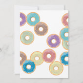 Invitation One Happy Donut Invite 1st  First Birthday Cute (Dos)