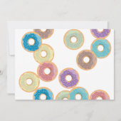 Invitation One Happy Donut Invite 1st  First Birthday Photo (Dos)