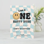 Invitation One Happy Dude  (Debout devant)