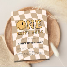 ONE HAPPY DUDE BIRTHDAY