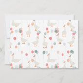 Invitation One Happy Goose Invite 1st  First Birthday Photo (Dos)