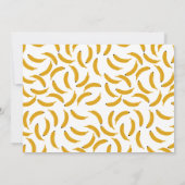 Invitation One Happy Monkey Cute 1st First Birthday Photo (Dos)