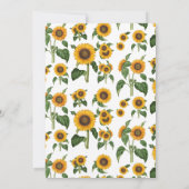 Invitation One Happy Sunflower Invite 1st Summer Birthday (Dos)