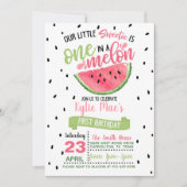 Invitation One In a Melon (Devant)