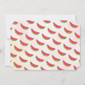 Invitation One In A Melon 1st Birday Photo (Dos)