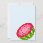 Invitation One in a Watermelon! 1st Birthday Party (Dos)