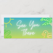 Invitation One in the Sun - Billet d'anniversaire garçon 1er (Dos)