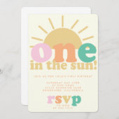 Invitation One In The Sun Invite (Devant / Derrière)